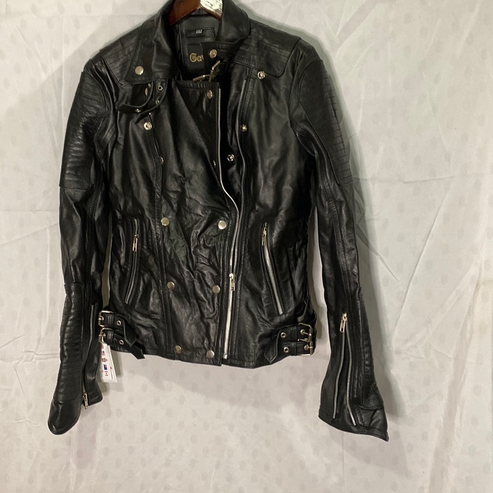 Genuine leather jacket never worn with tags on